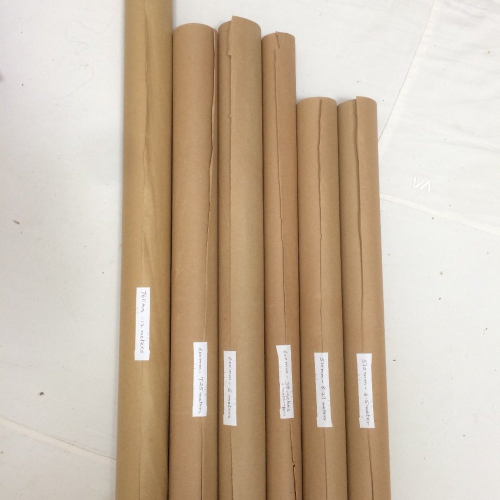 -Good quality brown paper wrapping parcel paper rolls Only three sizes left rest